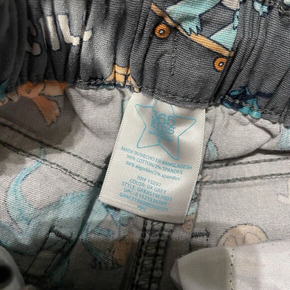 Boys Short 365 Kids GRANIMALS Dinosaur Size 8 Gray Shorts - Picture 2 of 4